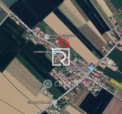 Terreno agricolo in commerciale in Via Canale Guiccioli 57