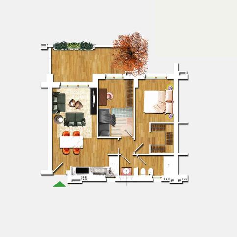 Appartamento in residenziale in Via Giuseppe Mazzoni
