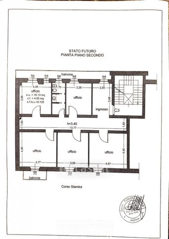 Ufficio in commerciale in Corso Stamira