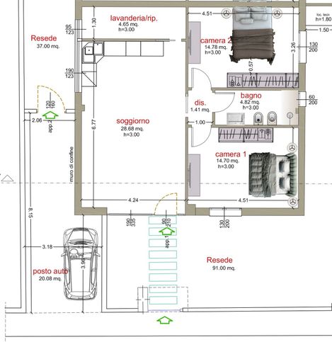 Casa indipendente in residenziale in Viale Italia
