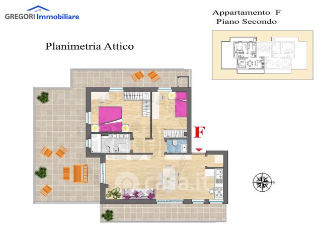 Attico/mansarda in residenziale in 