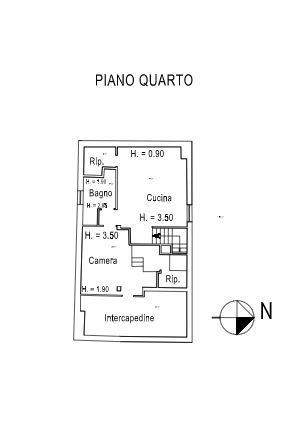 Appartamento in residenziale in Via Giovanni Battista Beccaria 55