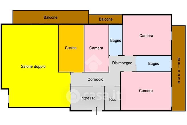 Appartamento in residenziale in Via Achille Grandi 28