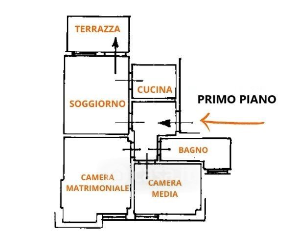 Appartamento in residenziale in Via di Mezzana 3