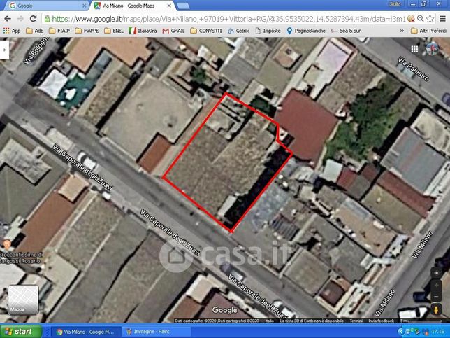 Terreno edificabile in residenziale in Via Caporale degli Zuavi 131
