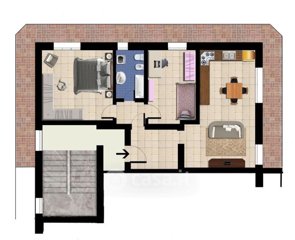 Appartamento in residenziale in Via Antonio degli Effetti
