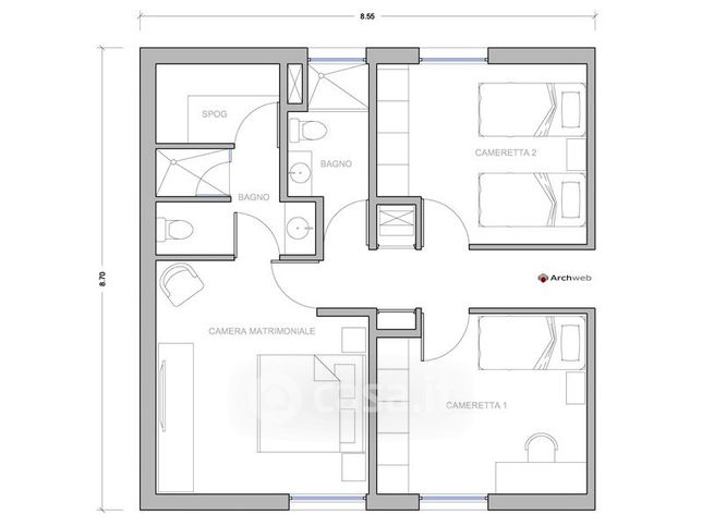 Appartamento in residenziale in Via Eugenio Curiel