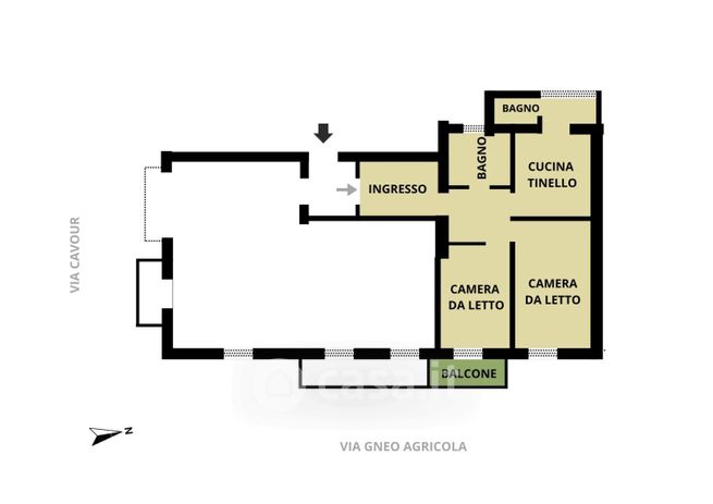 Appartamento in residenziale in Via Cavour 29