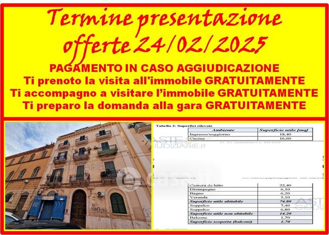 Appartamento in residenziale in Via F. Crispi 34