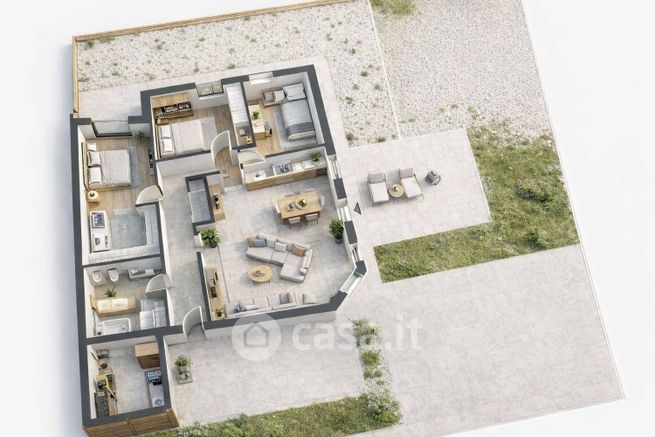 Villetta a schiera in residenziale in Via Prov. Circonvallazione
