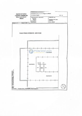 Garage/posto auto in residenziale in Via Monte Popera 31