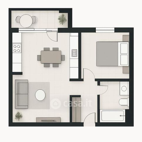 Appartamento in residenziale in Via Francesco Ferrucci