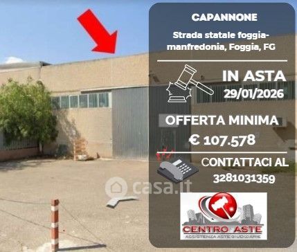 Capannone in commerciale in Via Manfredonia