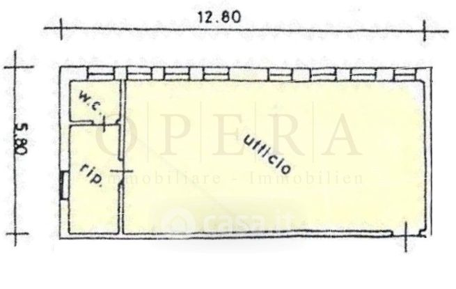 Ufficio in commerciale in Via G. Galilei