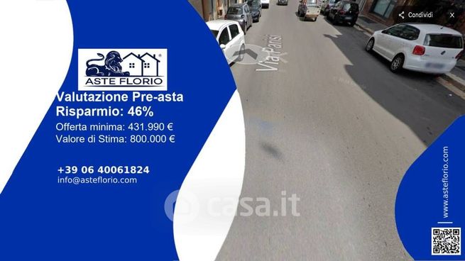 Capannone in commerciale in Via Francesco Maria Parisi
