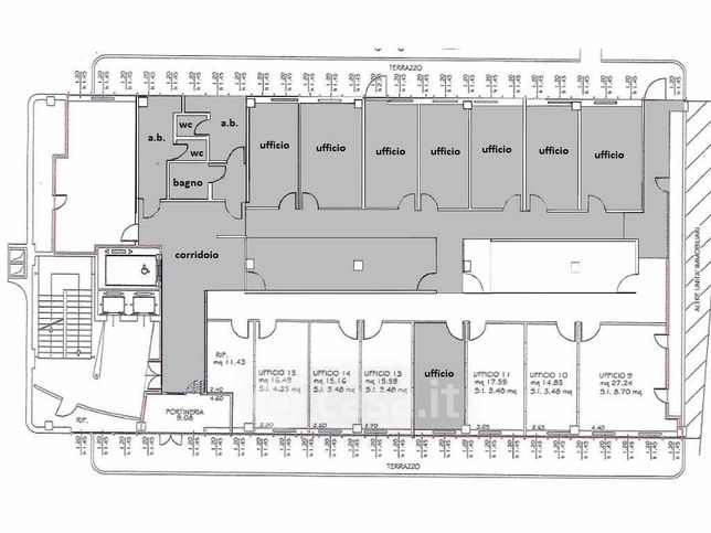 Ufficio in commerciale in 