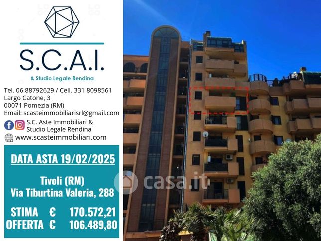 Appartamento in residenziale in Via Tiburtina Valeria 288