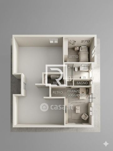 Appartamento in residenziale in Via Giacomo Leopardi 52