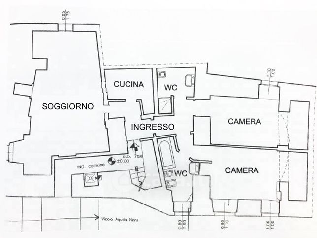 Appartamento in residenziale in Vicolo Aquila Nera 6