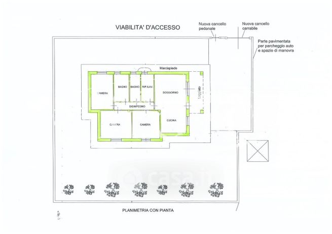 Casa indipendente in residenziale in Via Pregiuntino