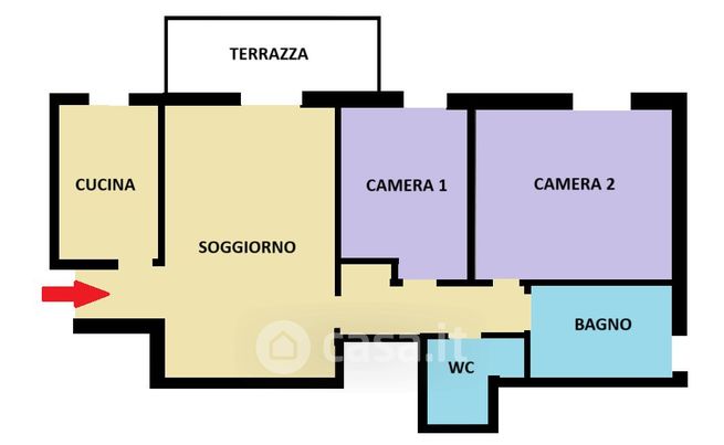 Appartamento in residenziale in Via dei Molini