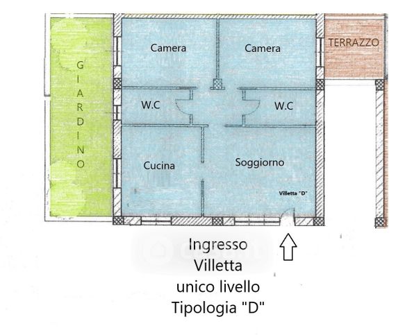 Casa bi/trifamiliare in residenziale in Via Lucera