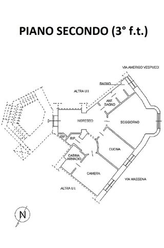 Appartamento in residenziale in Via Massena 93