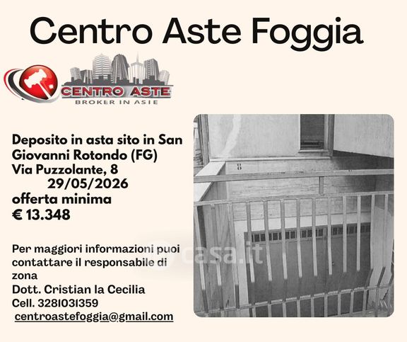 Box/posto auto in residenziale in Via Andrea Puzzolante