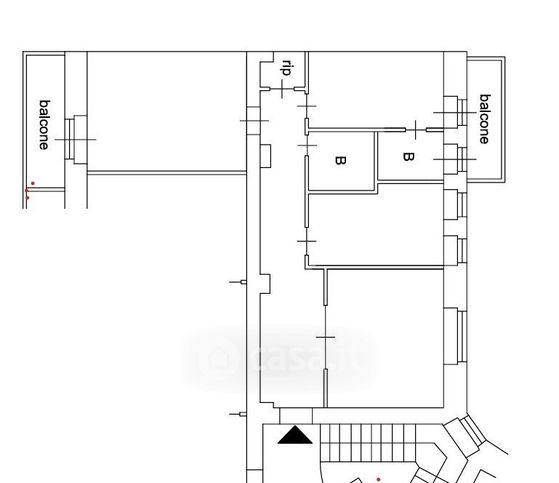 Ufficio in commerciale in Via Silvio Pellico