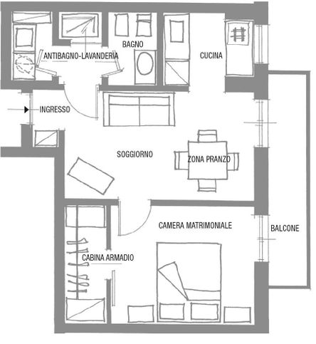 Appartamento in residenziale in Via Aurelio Saffi