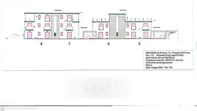Casa bi/trifamiliare in residenziale in Via Rivera 31