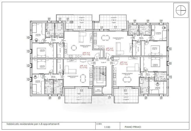 Appartamento in residenziale in Piazza Vittoria 29A