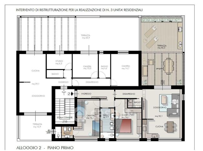 Appartamento in residenziale in Via Carlo Cattaneo