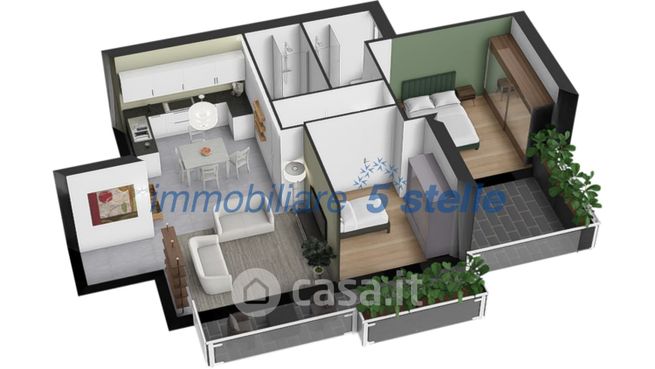 Appartamento in residenziale in Via Goffredo Mameli 31