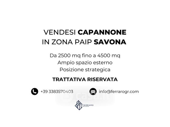 Capannone in commerciale in 