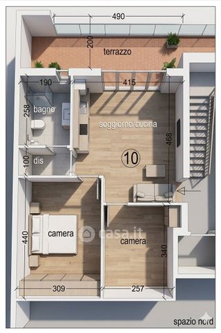Appartamento in residenziale in 