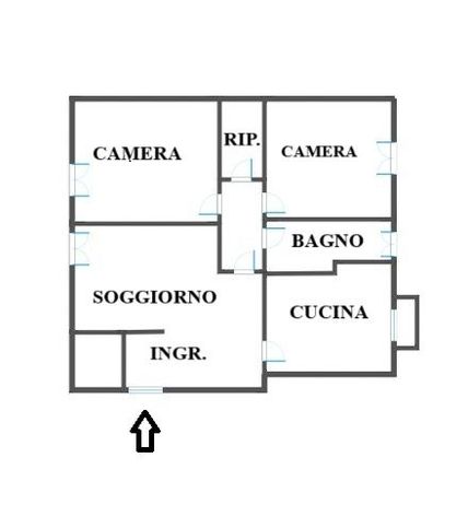 Appartamento in residenziale in Via Ugo Bassi