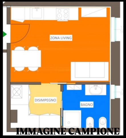 Loft in residenziale in Piazzale Ostiense