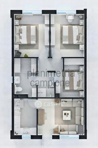 Appartamento in residenziale in Via Ceresina