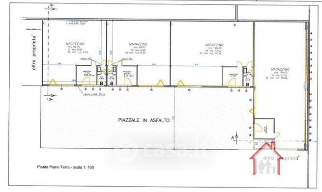 Capannone in commerciale in 