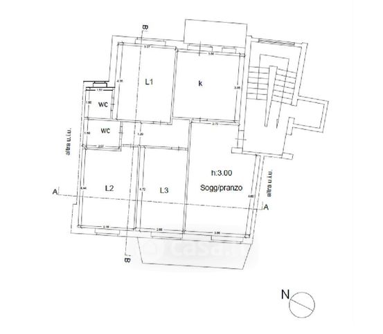 Appartamento in residenziale in Via E. A. Mario