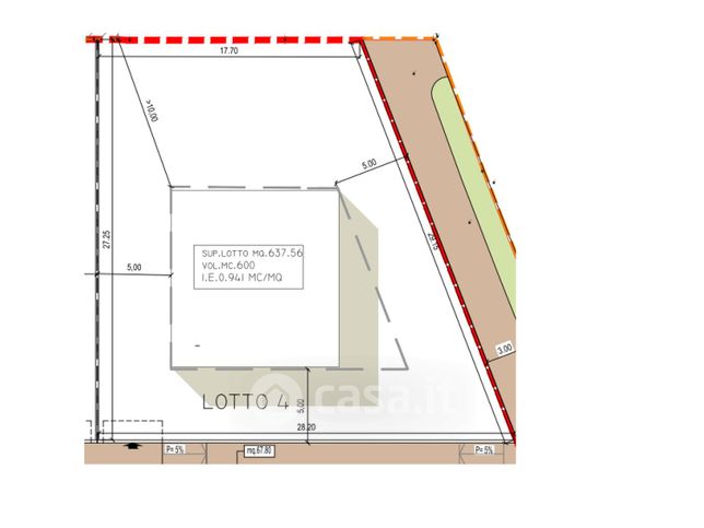 Terreno edificabile in residenziale in 