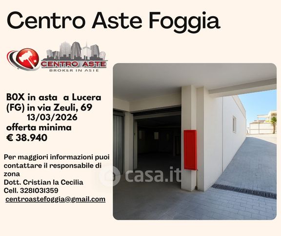 Box/posto auto in residenziale in Via Giuseppina Spagnoletti Zeuli