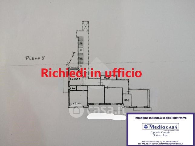 Attico/mansarda in residenziale in Via Cronato 4