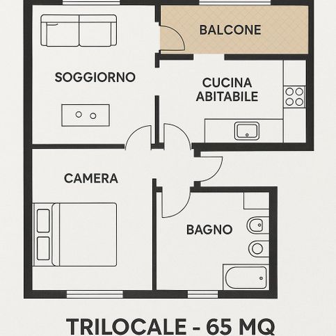 Appartamento in residenziale in Via Chiesa