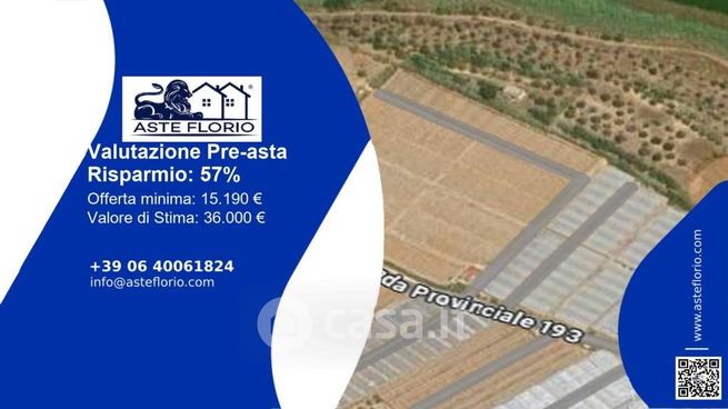 Terreno agricolo in commerciale in Strada Provinciale 193