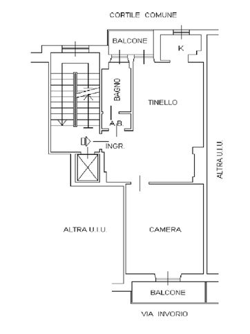 Appartamento in residenziale in Via Invorio 3