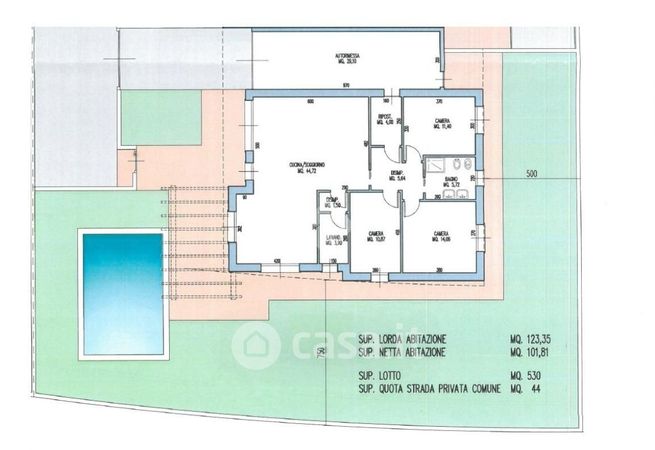 Terreno edificabile in residenziale in Via del Maglio 1