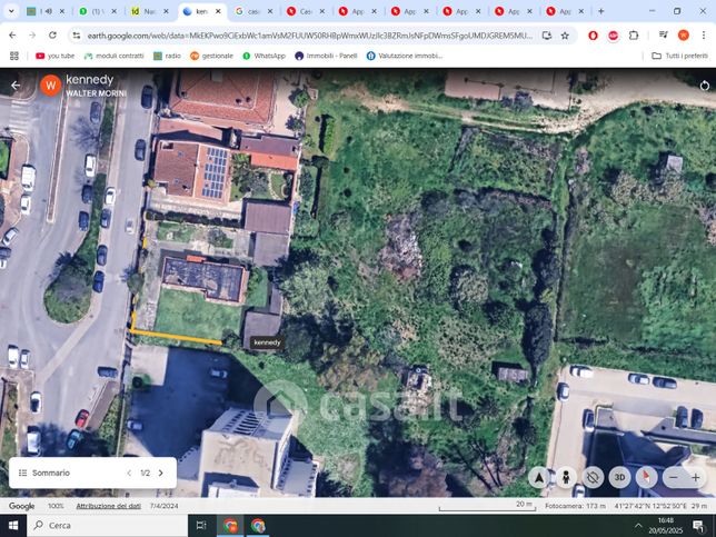 Terreno edificabile in residenziale in Viale John Fitzgerald Kennedy