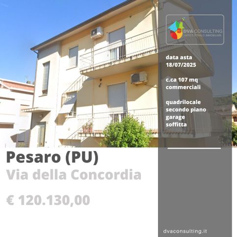 Appartamento in residenziale in Via della Concordia 19